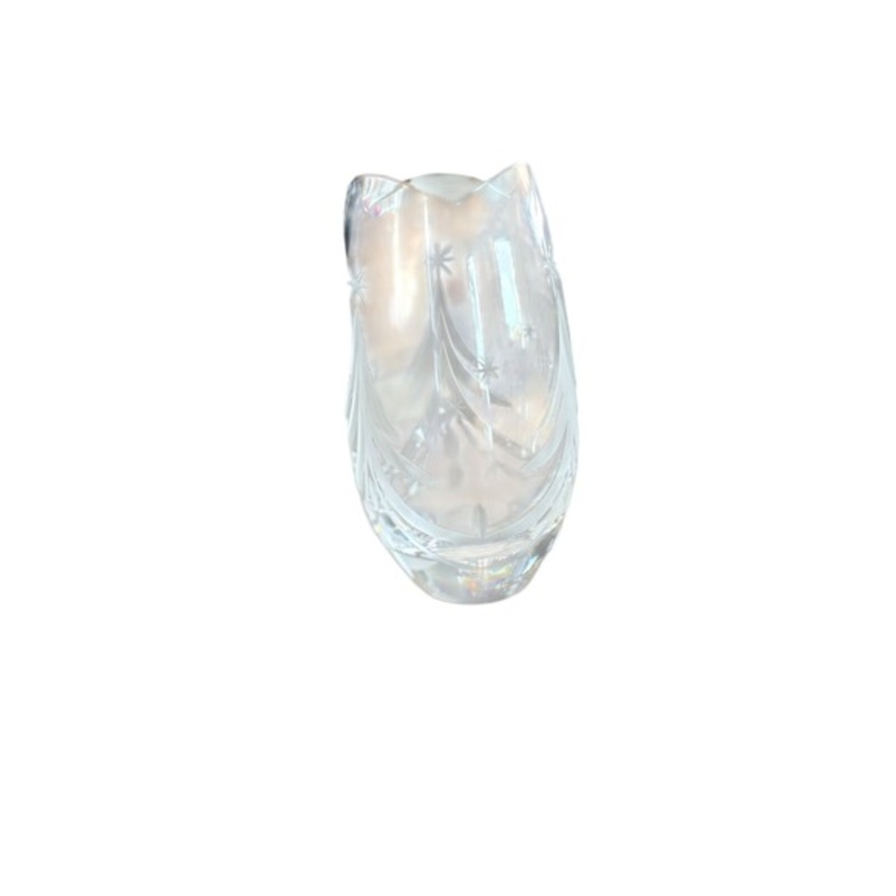 Mikasa Small Glass Vase "Silent Night" 5 1/2" NIB - Picture 5 of 5